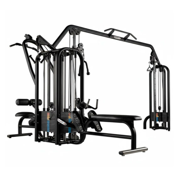 Jaula de 4 Estaciones más Cruce de Poleas KV18