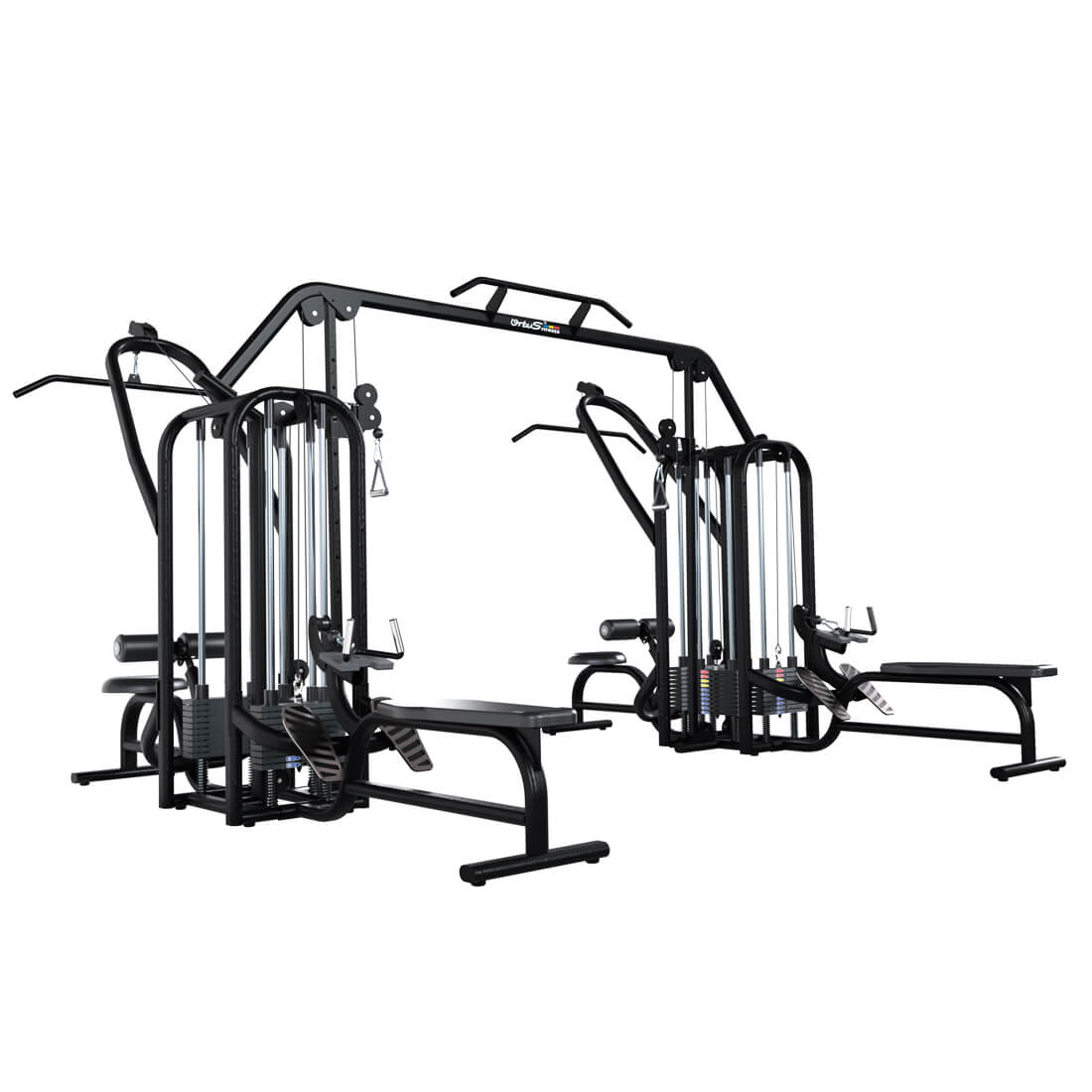 Jaula de 5 Estaciones más Cruce de Poleas KV19