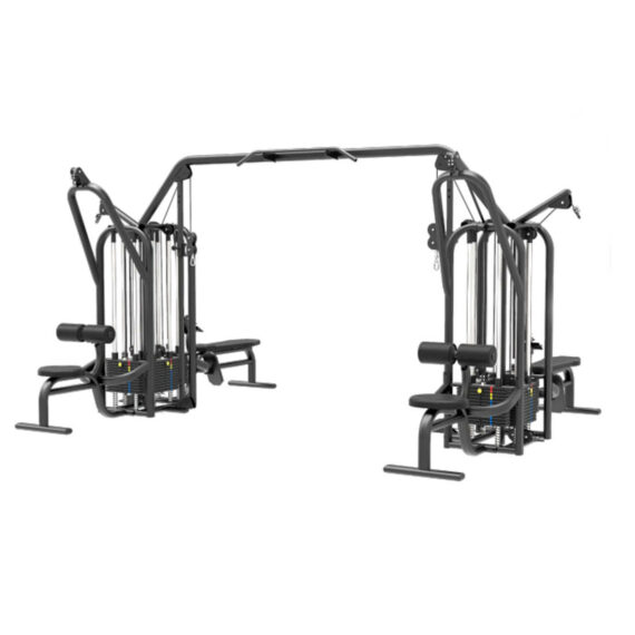 Jaula de 7 Estaciones más Cruce de Poleas KV17