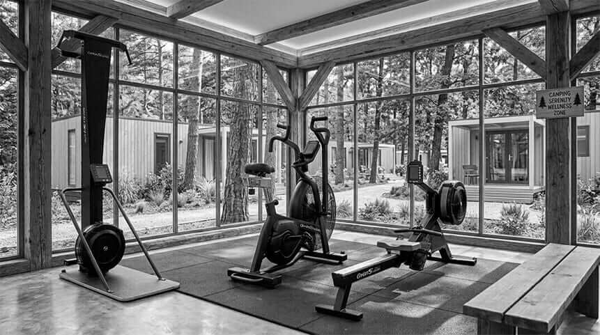 Los Gimnasios para Campings